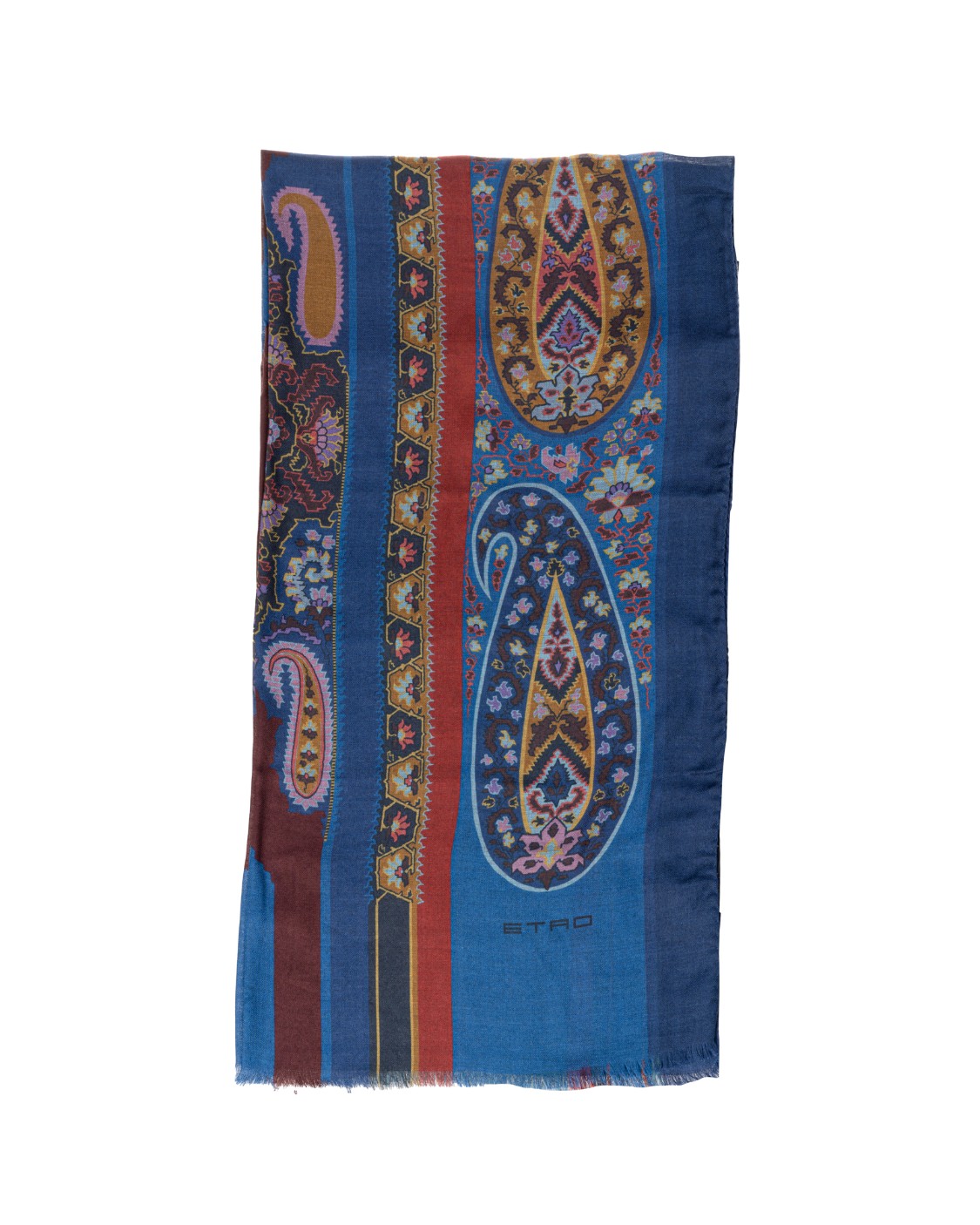 shop ETRO Saldi Sciarpa: Etro sciarpa in misto cachemire decorata da una stampa Paisley d'archivio e caratterizzata da bordi sfrangiati.
Dimensioni: 70 x 200 cm.
Composizone: 90% modal, 10% cachemire.
Made in Italy.. 11777 4010-0200 number 2776346